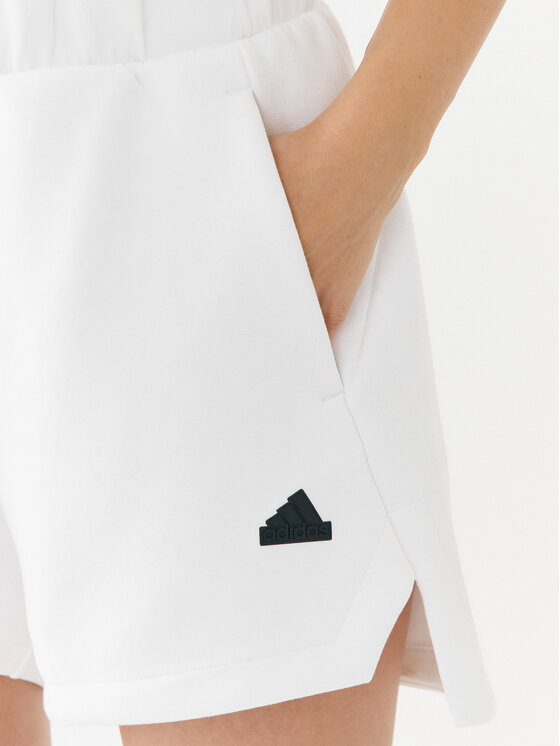 adidas adidas Αθλητικό σορτς Z.N.E. IN5149 Λευκό Loose Fit