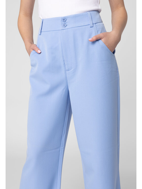 LAURELLA LAURELLA Spodnie damskie Laurella 3VA003801 Niebieski Regular Fit