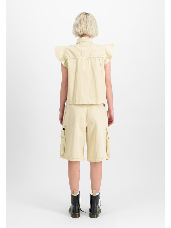 Alpha Industries Alpha Industries Szorty Sailor Cargo Short Women Beżowy Relaxed Fit