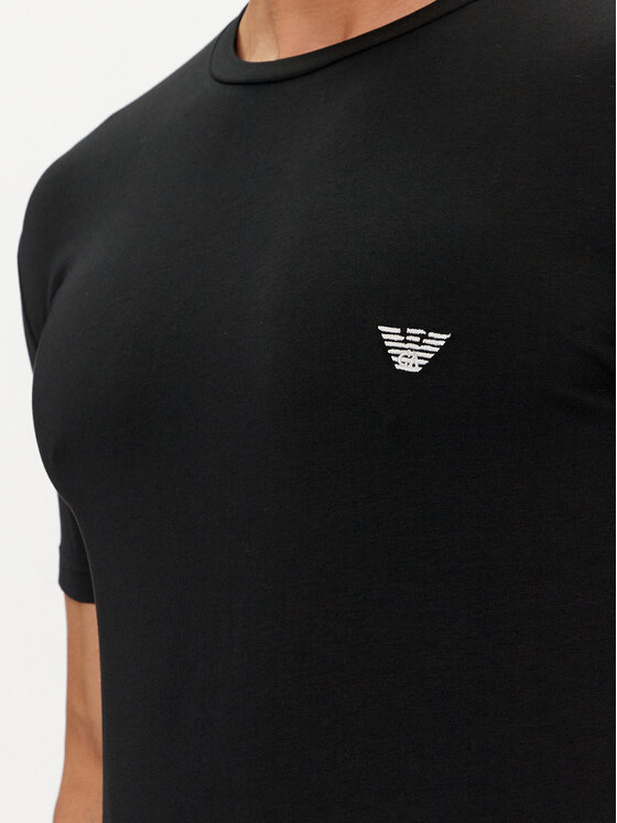 Emporio Armani Underwear Emporio Armani Underwear T-Shirt 111971 4R522 00020 Czarny Slim Fit