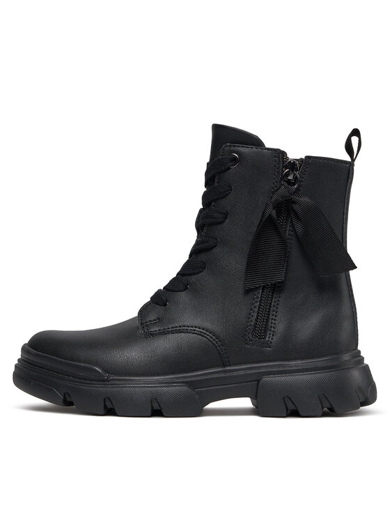 Geox Geox Škornji J Junette Girl J36HVG 000BC C9999 S Črna
