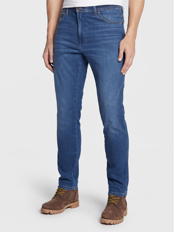 Wrangler Wrangler Jeansy Texas W12T8626P 112320030 Niebieski Regular Fit