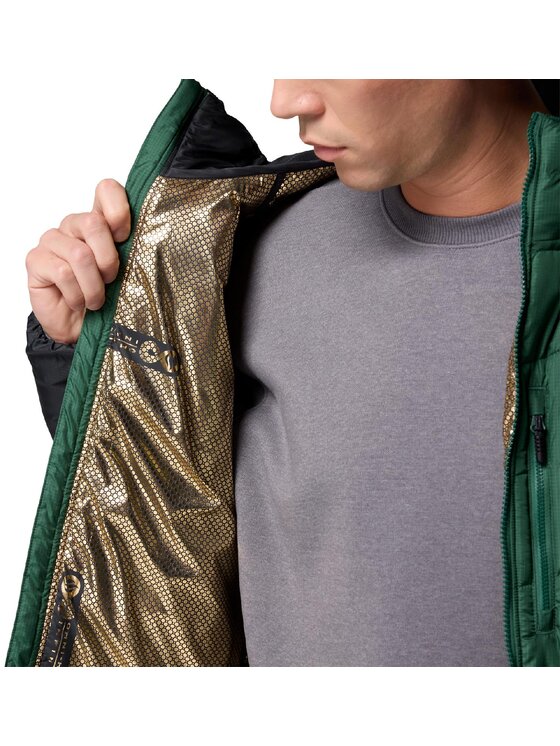 Columbia Columbia Kurtka puchowa 208529 Zielony Regular Fit