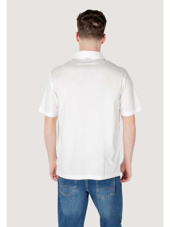 Armani Exchange Armani Exchange Polo XM000492 AF10364 Bianco Casual Fit