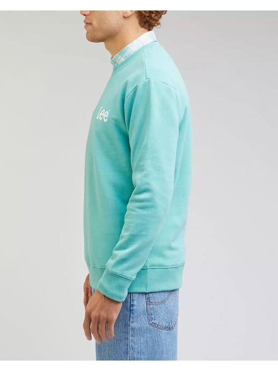 Lee Lee Bluza WOBBLY SWS Zielony Regular Fit