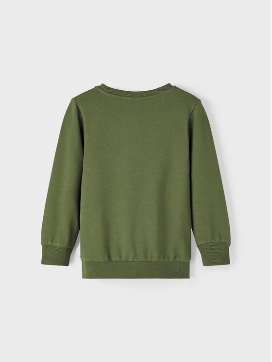 NAME IT NAME IT Felpa 13219775 Verde Standard Fit