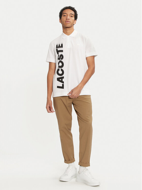 Lacoste Lacoste Polo majica PH2801 Bela Regular Fit