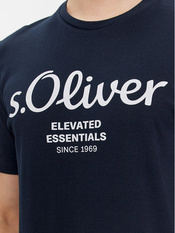 s.Oliver T-Shirt 2139909 Blau Fit Regular