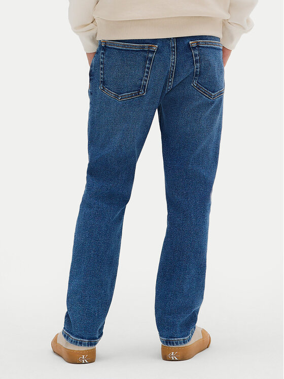 Calvin Klein Jeans Calvin Klein Jeans Blugi Dad IB0IB02540 D Albastru Loose Fit