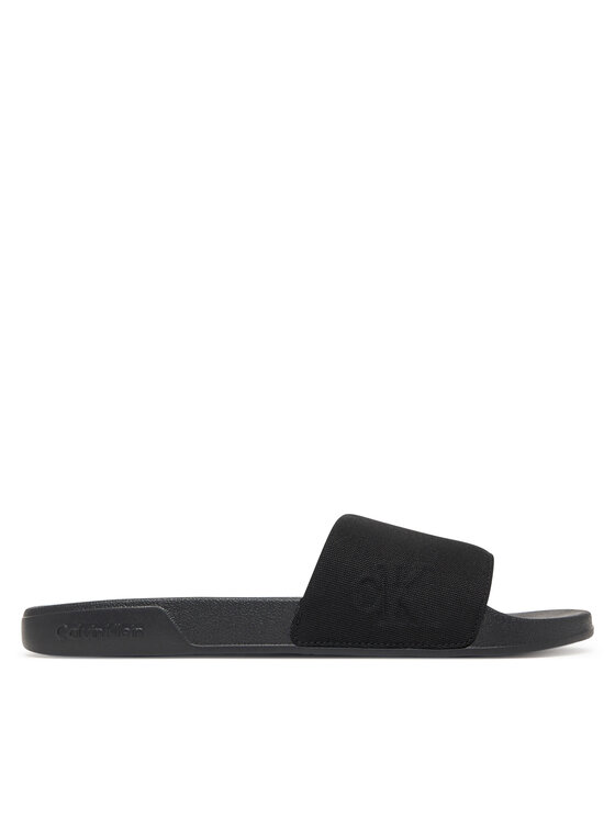 Calvin Klein Calvin Klein Παντόφλες Ess Slide Hf Side Logo Cv HM0HM02227 Μαύρο