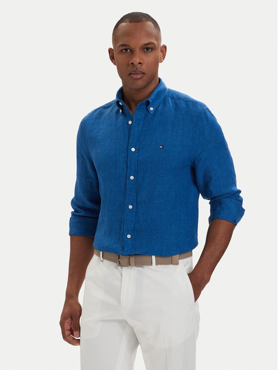 Tommy Hilfiger Tommy Hilfiger Camicia MW0MW41530 Blu Regular Fit