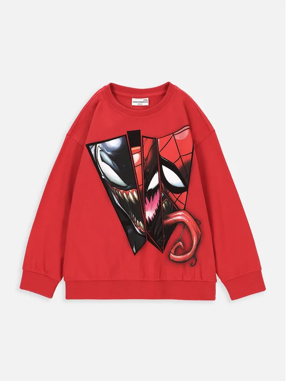 Coccodrillo Sweatshirt ZC3143105GBK Rot Regular Fit