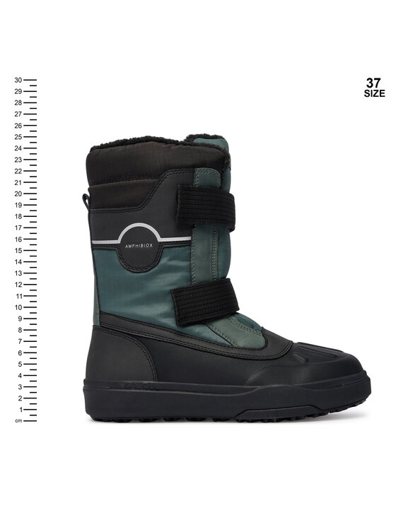 Geox Geox Cizme de zăpadă Junshee Pg A J46D8A-0MEFU C0498 D Negru