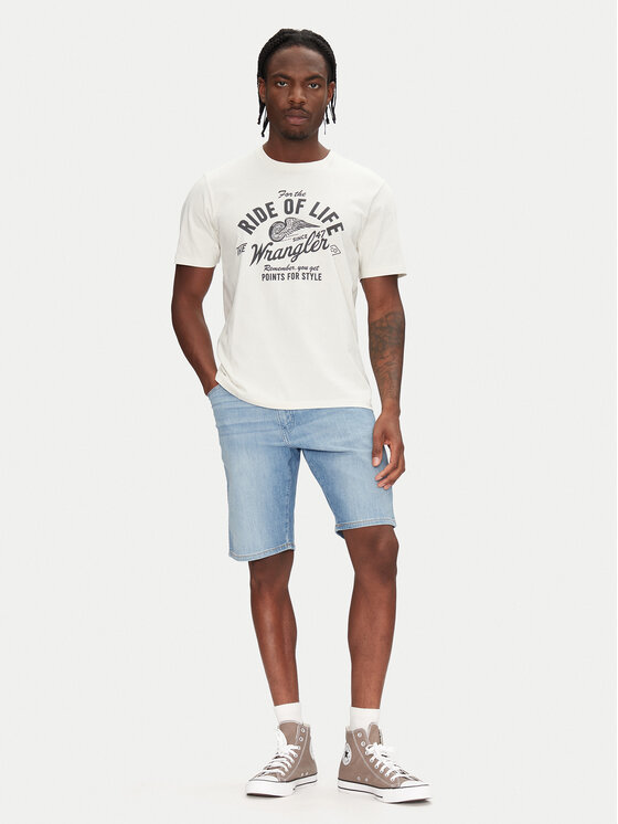 Wrangler Wrangler Jeansshorts Texas 112362508 Blau Regular Fit