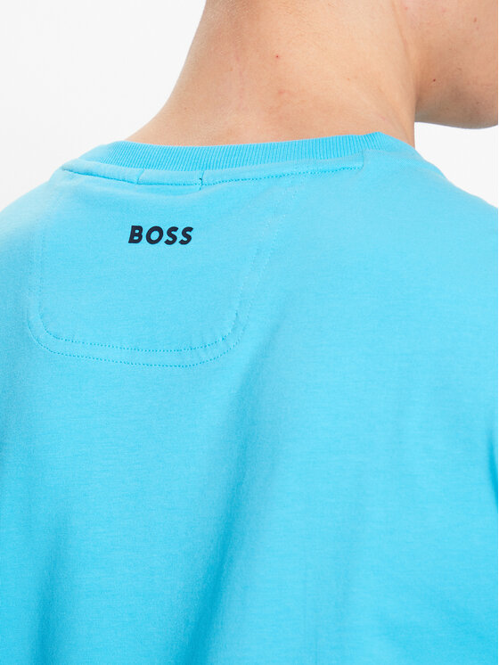 BOSS Boss Tričko 50483730 Modrá Regular Fit
