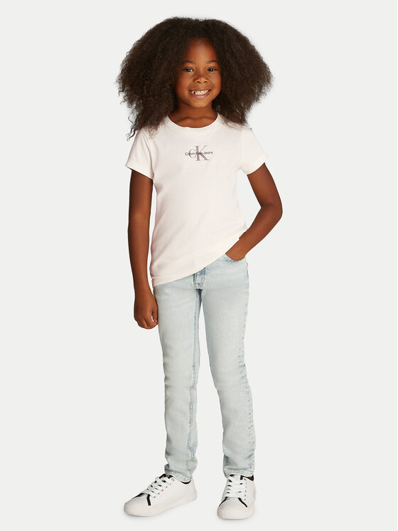 Calvin Klein Jeans Calvin Klein Jeans Σετ t-shirts Monologo IG0IG02860 Έγχρωμο Slim Fit