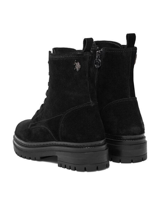 U.S. Polo Assn. U.S. Polo Assn. Schnürschuhe CEO-VIZAG002W/EL1 Schwarz