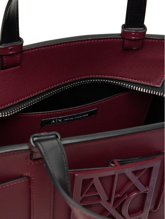Armani Exchange Armani Exchange Ročna torba 942690 0A874 UA343 Bordo rdeča