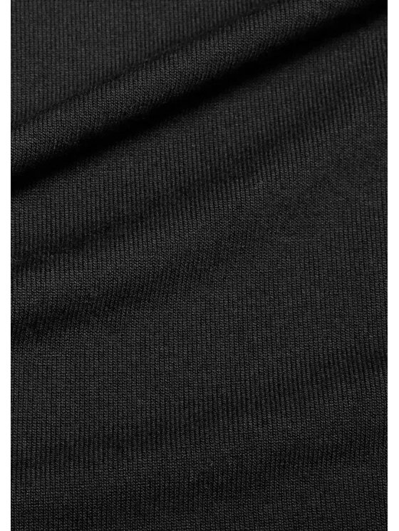 Le Collet Le Collet Spodnie materiałowe TONIA Czarny Wide Leg