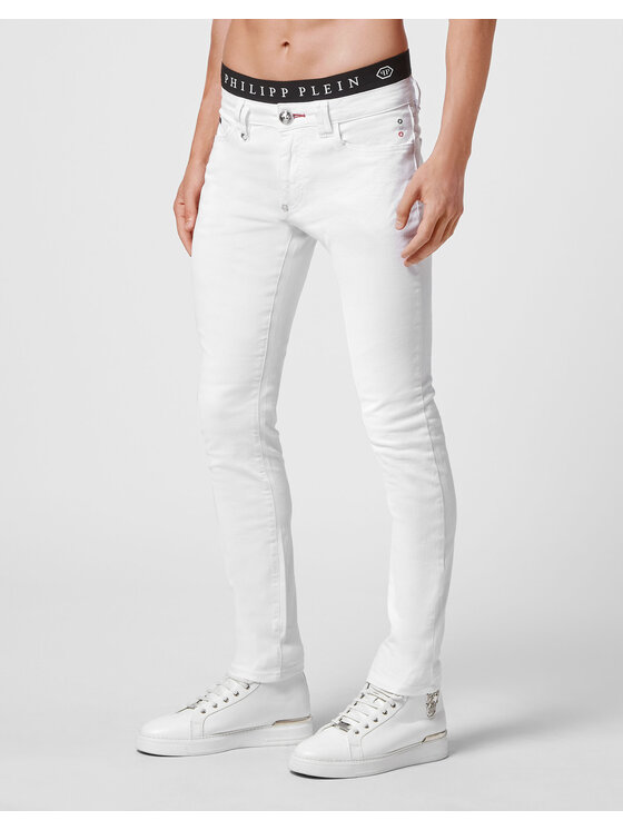 PHILIPP PLEIN PHILIPP PLEIN Jeans 4131 Bianco Slim Fit