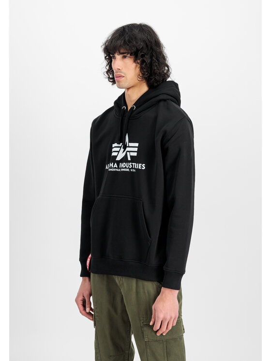 Alpha Industries Alpha Industries Mikina AI.178312-03-3XL Černá Regular Fit