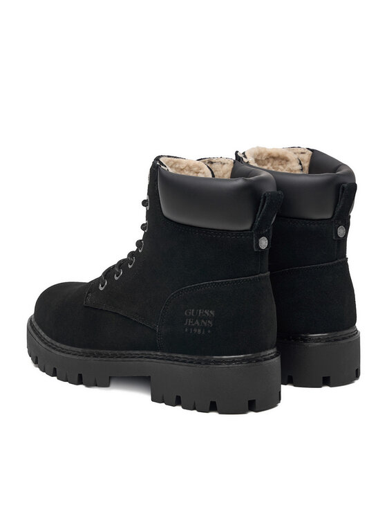 Guess Jeans Guess Jeans Черевики туристичні EO-V12-1303 Чорний