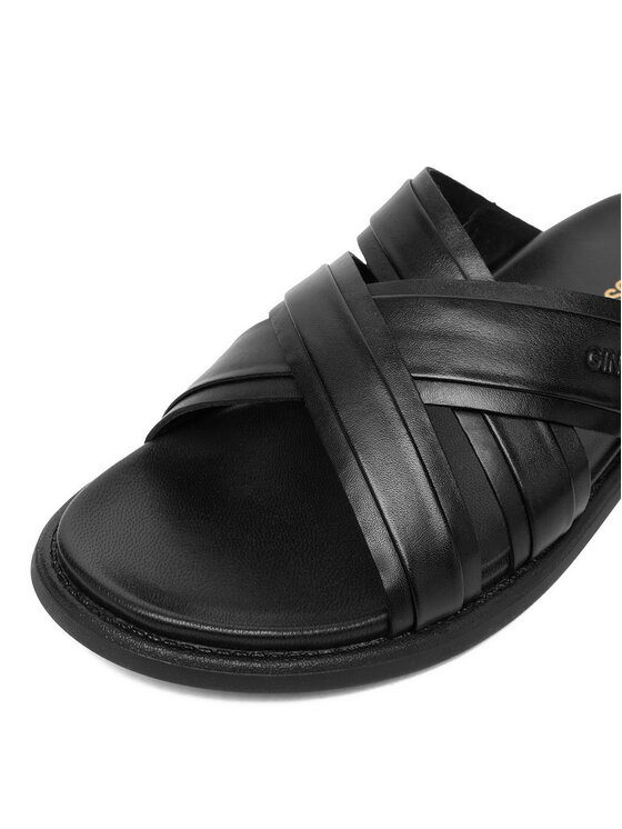 GINO ROSSI GINO ROSSI Παντόφλες CEO-MARCELLO-11 MB Μαύρο