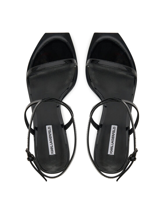 KARL LAGERFELD KARL LAGERFELD Basutės Nft Heel KL39115 Juoda