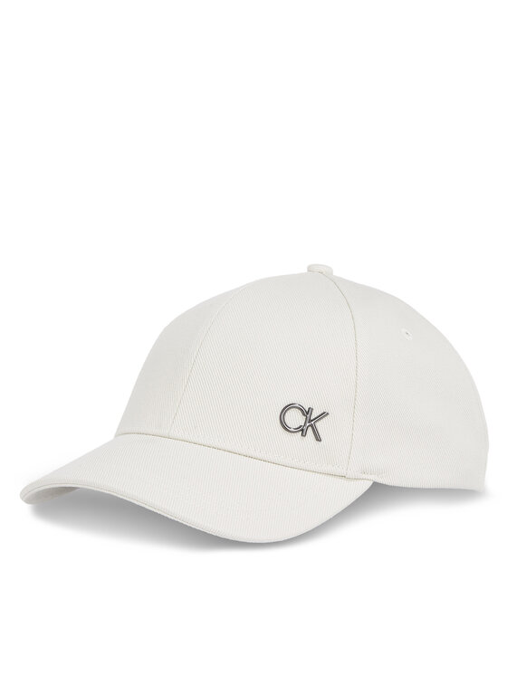 Calvin Klein Șapcă Bombed Metal K50K512349 Écru