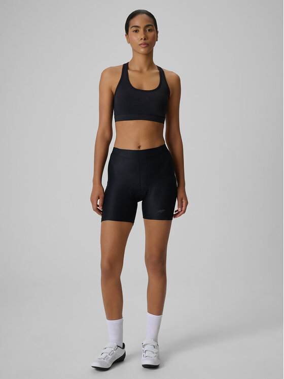 4F 4F Legginsy GET LOST FEEL FOUND Czarny Slim Fit