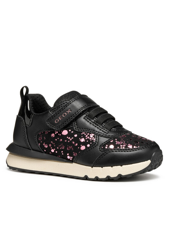 Geox Geox Snīkeri J Fastics J46GZB 0BCBL C0037 S Melns