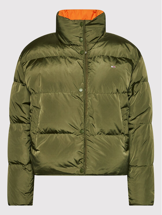 Tommy Jeans Tommy Jeans Dūnu jaka Color Pop DW0DW11089 Zaļš Regular Fit