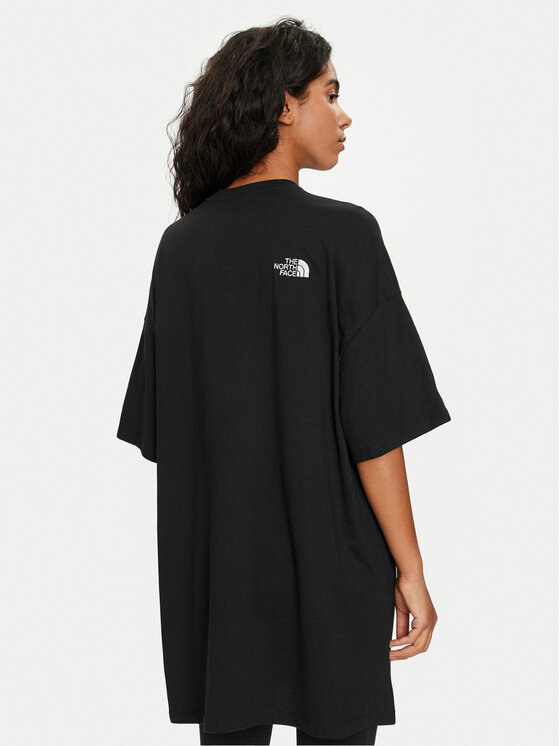 The North Face The North Face Každodenné šaty Simple Dome NF0A87NF Čierna Relaxed Fit