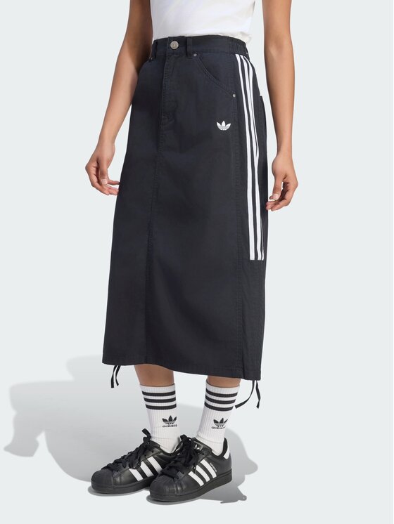 adidas adidas Spódnica maxi 168878 Czarny Regular Fit