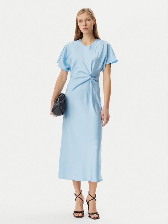 Rinascimento Rinascimento Coctailkleid CFC0122932003 Himmelblau Regular Fit