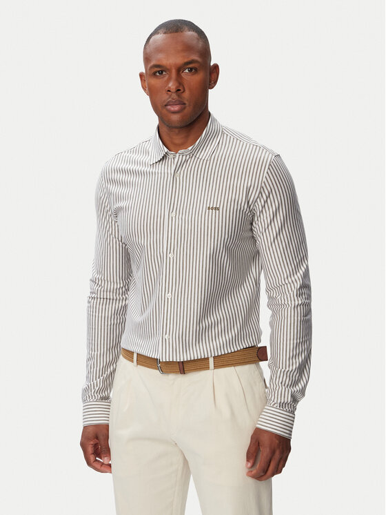 BOSS BOSS Сорочка Mysoft_2_M 50519748 Svetlozelena Slim Fit