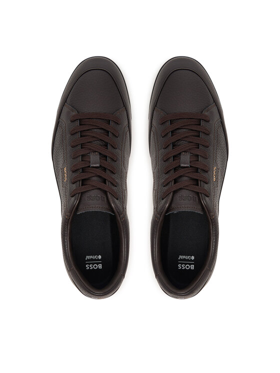 BOSS BOSS Sneakersy Nitan 50574126 Brązowy ciemny