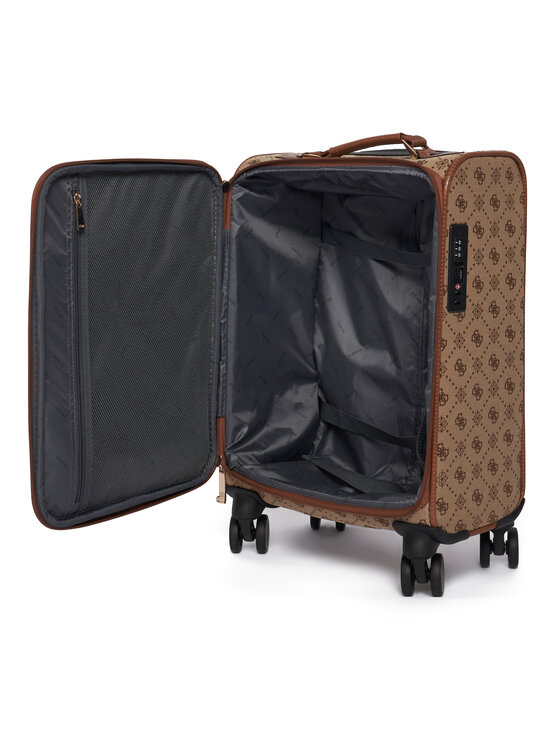 Guess Guess Kabínový kufor Melinda Logo TWLP99 02983 Béžová