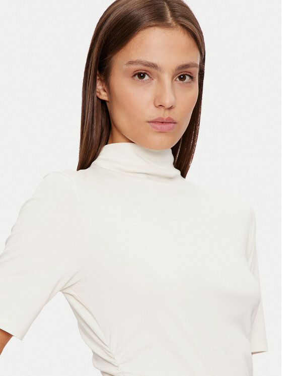 United Colors Of Benetton United Colors Of Benetton Поло 3VAZD2012 Екрю Regular Fit