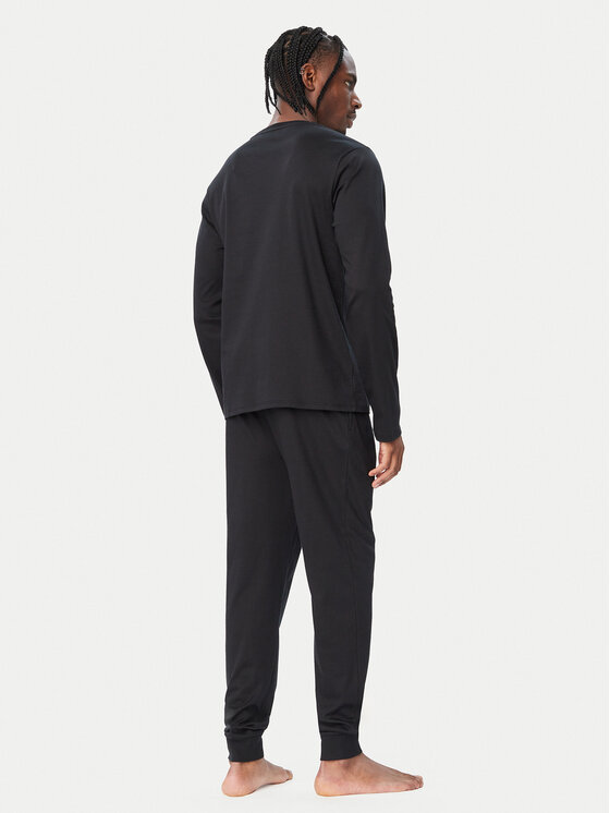 BOSS BOSS Pidžaama 50571089 Must Regular Fit