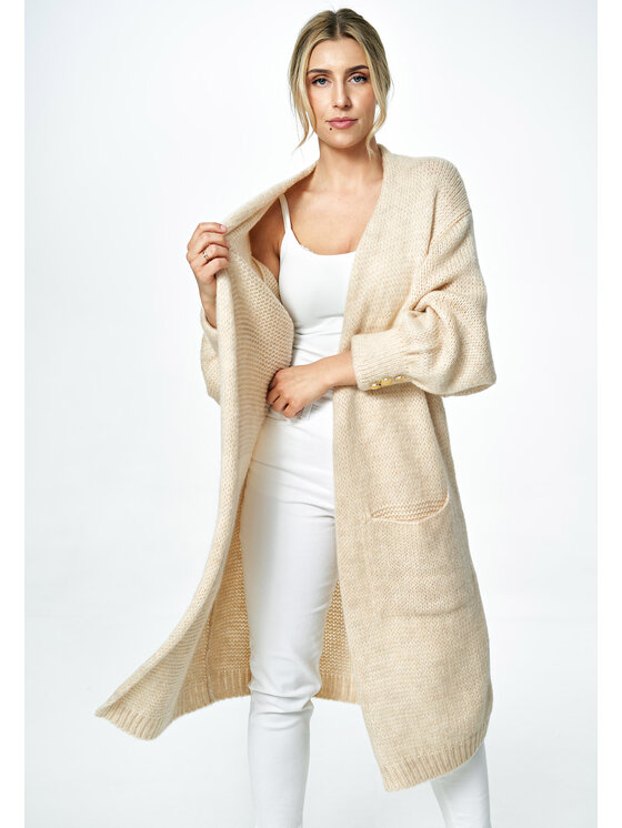 FIGL FIGLFIGL Maglione M889 Beige Oversize