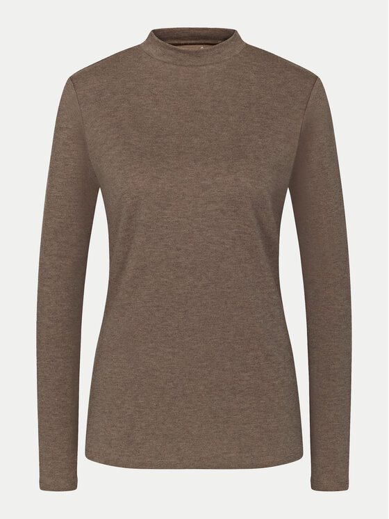 Triumph Triumph Džemper Smart Thermal 10221490 Smeđa Slim Fit