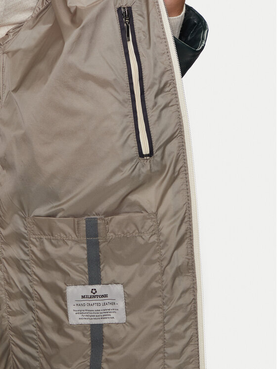 Milestone Milestone Prijelazna jakna Cortino 431019 60515 Zelena Regular Fit