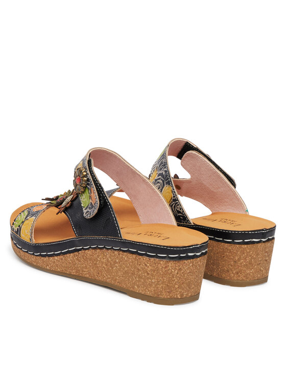 Laura Vita Laura Vita Шльопанці Facscineo 05 Чорний