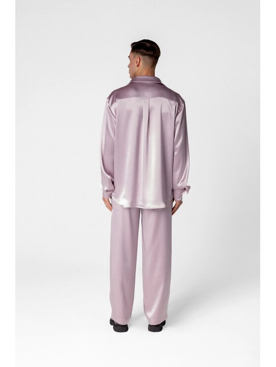 LE POSSÉ LE POSSÉ Camicia MSSWCF Viola chiaro Regular Fit