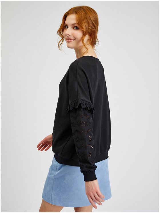 Orsay Orsay Sweter 195062660000__M Czarny Regular Fit