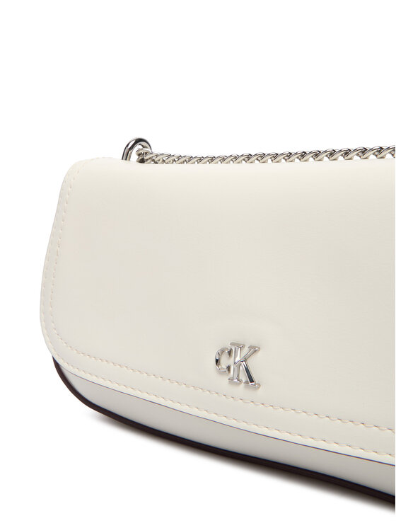 Calvin Klein Calvin Klein Rankinė Ck Convertible Chain Small Bag LV04F3172G Balta