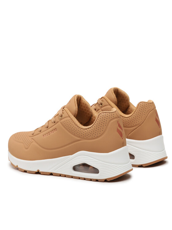 Skechers Skechers Sneakersy Uno Stand On Air 73690/TAN Brązowy
