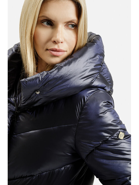 Cross Jeans Cross Jeans Kurtka zimowa 81282-001 Granatowy
