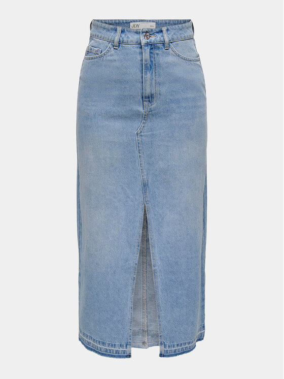 JDY JDY Farmer szoknya Bella 15317441 Kék Regular Fit